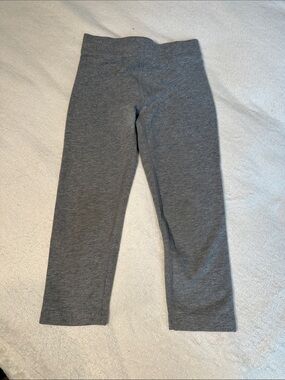 Primary Grey Kids Leggings - Soft Stretch
